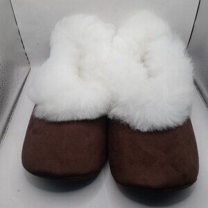 Unisex Peruvian Slippers Handmade Alpaca Fur Winter Warm